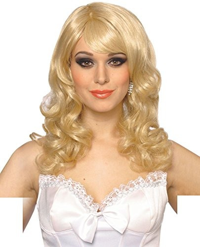 Costume Culture Peluca Lolita Para Mujer, Rubia, Talla Única