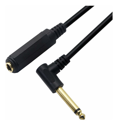 Cable Extension Angulo Recto Mono 90 Grado 6.35 Ts Trs