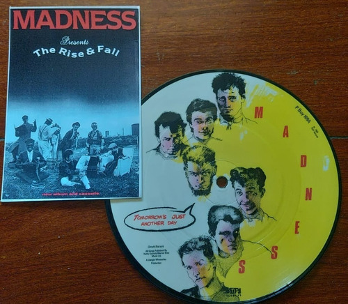 Madness Tomorrow's Just An 7  Vinilo Picture Disc Uk 83 Cx