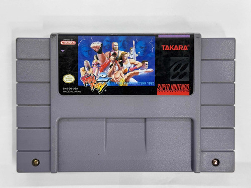 Fatal Fury 2 Snes Original Garantizado *play Again* (Reacondicionado)