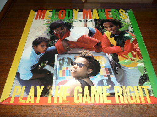 Melody Makers Play The Game Ziggy Marley Vinilo Amer Jcd055