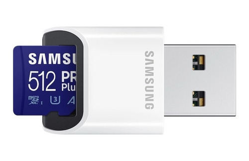 Micro Sdxc Ush-i Pro Plus 512gb Con Usb3.0 Samsung 