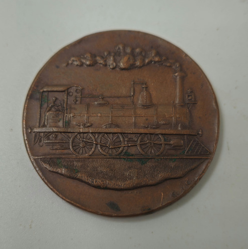 Medalla Inauguración Ferro Carril Alvear 1897