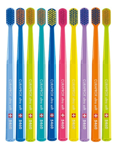Cepillo Curaprox Cs5460 5460 Ultra Soft Pack X 10 Uni