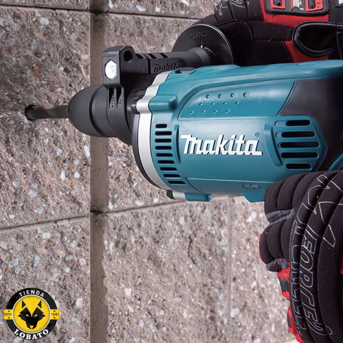Imagen 9 de 10 de Taladro Percutor Atornillador 13mm 710w Makita Hp1630