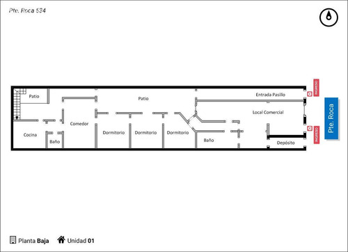 Imagen 2 de 28 de Pte. Roca 500 - Casa/local De Uso Comercial En Venta - Rosario