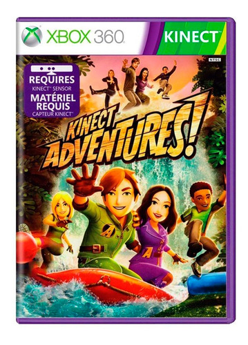 Jogo Kinect Adventures - Xbox 360 - Mídia Física - Original