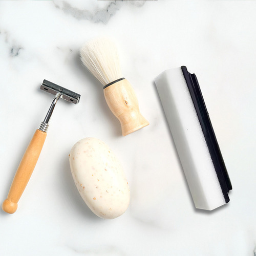 Limpiador De Barba Para Limpiar El Lavabo, Esponja Para Reco