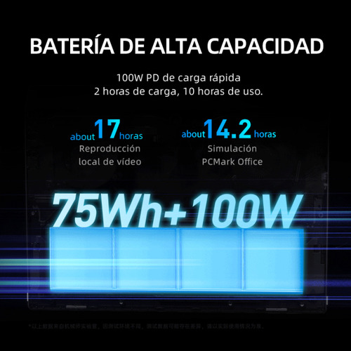 Notebook Laptop Machenike L16Air 16'' Gris 16 Gb RAM 512 Gb SSD 120 Hz 2560 Px X 1600 Px QHD Amd Radeon 680m Amd Ryzen 7 7735h Teclado En Español Windows 11 Pro Sistema Español Latino