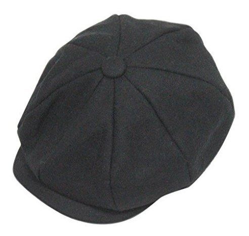 Gorra Clásica De Tweed De Lana De 8 Paneles Gatsby Ivy Cap 