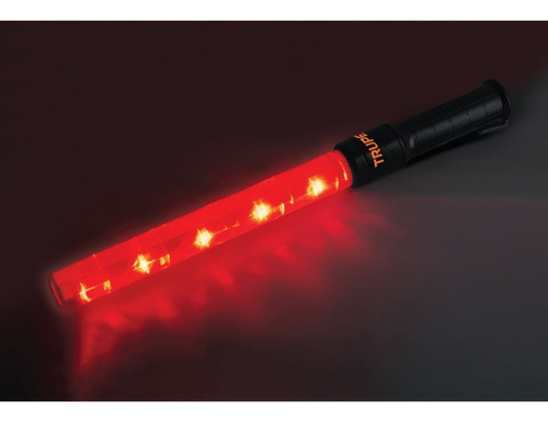 Baston Luminoso Luz Led Control Trafico Truper Robusto Color de la luz Rojo