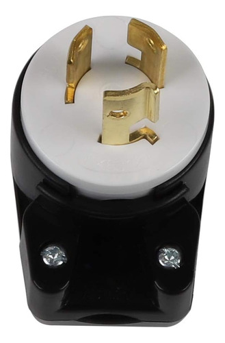 Nema L6-15p En Ángulo Recto 15a/250v 2 Polos 3 Cables De Blo