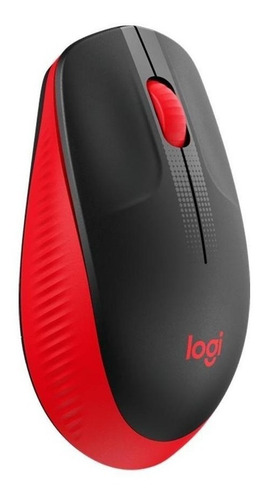 Imagen 4 de 4 de Mouse inalámbrico Logitech M190 rojo