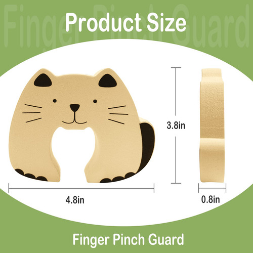 Protector De Pellizco Para Dedos Paquete De 4 Espuma Suave