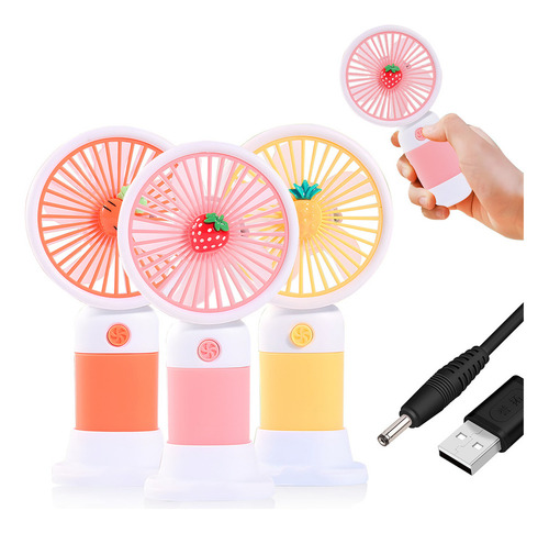 ** Ventilador De Mano Ultraligero: Mini Diseño Portátil Con