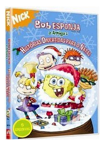 Dvd Bob Esponja E Amigos Histórias Divertidas Para O Natal