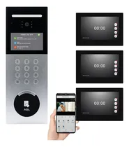 Comprar Interfone Vídeo Porteiro Coletivo Condominium Wi-fi 3 Apto 
