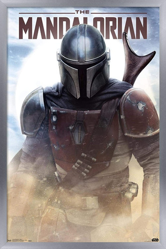 Star Wars: The Mandalorian - Póster De Pared De Batall...