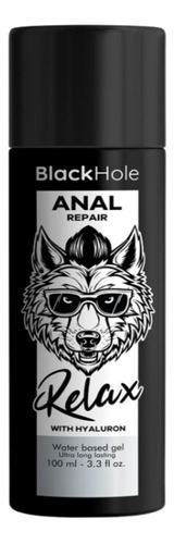 Gel Dilatador Reparador Anal A Base De Agua 100ml Black Hole