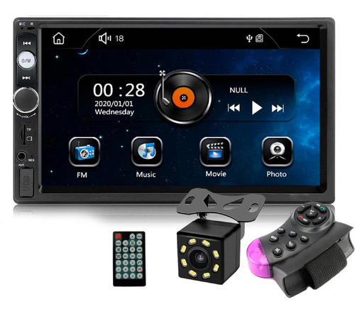 Imagen 1 de 5 de Autoestereo Vak 6911 Touch 7 Mirrorlink Bluetooth Usb Sd Aux