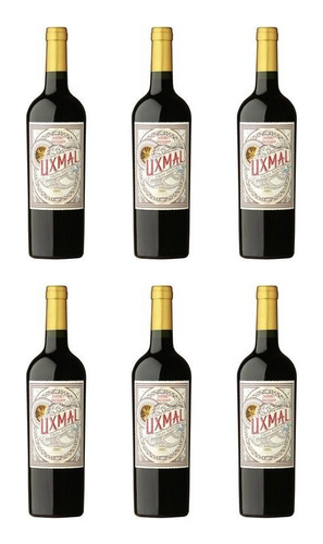 Vino Tinto Uxmal Cabernet Sauvignon 750ml Pack X6