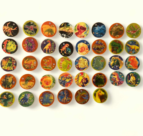 Tazos Dinosaurios Sabritas Vintage