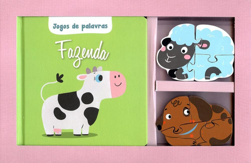 Fazenda : Jogos de palavras, de Yoyo Books. Capa dura em português