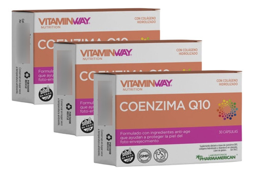  Coenzima Q10 Anti-age X 90 Capsulas Vitamin Way