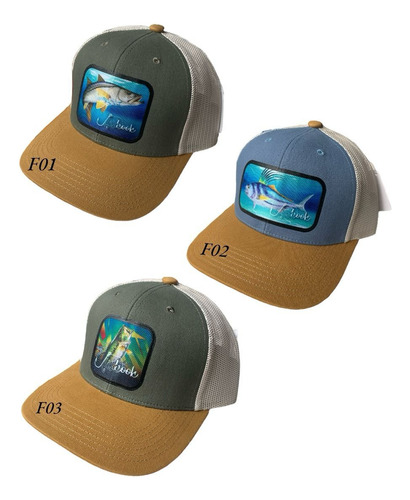 Gorra Caza Y Pesca Tipo Trucker Diseños Exclusivos