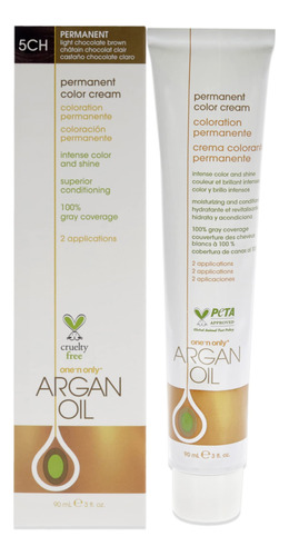 One 'n Only Aceite De Argn Color Permanente Crema 5ch Chocol