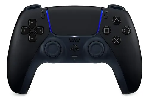 Controle Ps5 Dualsense Preto Sem Fio Original Sony Midnight Black