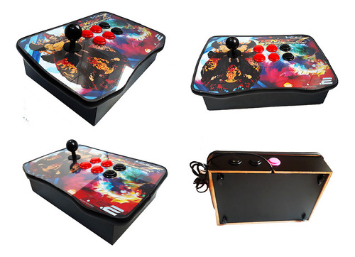 Tablero Arcade Palanca Y Botones Sanwa Ps4 Usb Personalizado