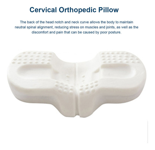 A Almohada Para Cuello Y Cabeza De Cama, Ortopédica Para