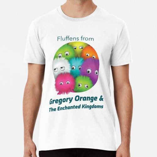 Remera Fluffens De Gregory Orange Y The Enchanted Kingdoms A