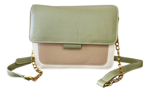 Cartera Bolso Bandolera Elegante De Mujer Cuero Sintetico