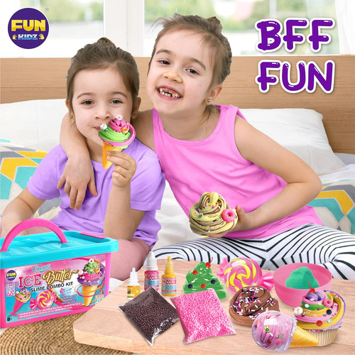 Funkidz - Kit De Slime De Mantequilla De Regalo Para Niñas D