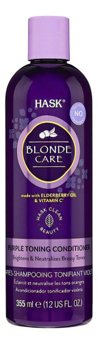  Hask Acondicionador Blonde Care 355 Ml