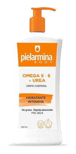 Crema Hidratante Intensiva Con Omega 9-6 350 Ml Pielarmina