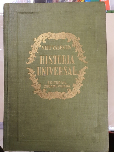 Libro:historia Universal Veit Valentin-3 Tomos- Tapa Dura