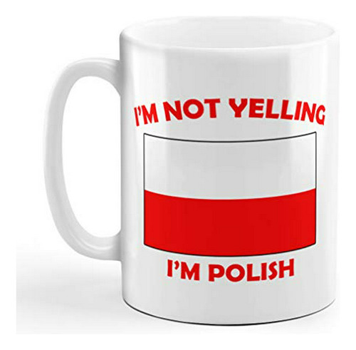 No Estoy Gritando, Soy Polaco, Polonia, Cerámica, Café, Té, 