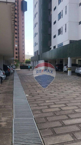 Excelente Apartamento Com 3 Dormitórios, Com Closet E Projetados À Venda, 100 M² - Candelária - Natal/rn - Ap0010