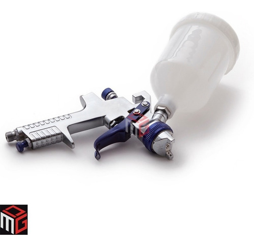 Imagen 3 de 5 de Pistola Pintar Soplete Por Gravedad Hvlp Bremen Cod. 5937 Dgm