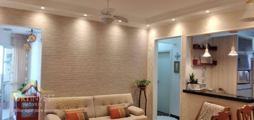 Imagem 16 de 26 de Apartamento Com 2 Dormitórios À Venda, 85 M² Por R$ 400.000,00 - Vila Guilhermina - Praia Grande/sp - Ap2090