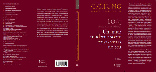 Um Mito Moderno Sobre Coisas Vistas No Céu - Vol.10/4, De Jung, C. G.. Obras Completas De Carl Gustav Jung Editorial Editora Vozes Ltda., Capa Mole Em Português, 2013