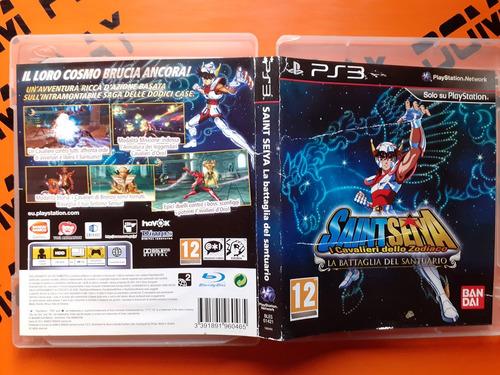 Caballeros Zodiaco Santuario Ps3 (detalle Caratula) Físico (Usado)