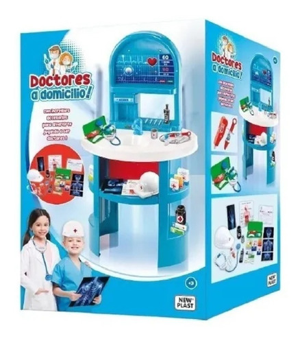 Juego Doctor Para Niños Set Doctores A Domicilio 10635