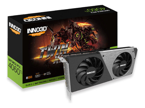 Placa De Vídeo Rtx4060ti 8gb Twin X2 Gddr6 Inno3d