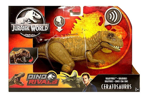 Dinosaurios Jurassic World Ceratosaurus Rugido Original