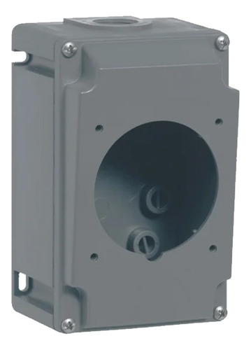 Caja De Sobreponer 32a 6h Ip66/67 Hypra Legrand 529 40 Color Gris