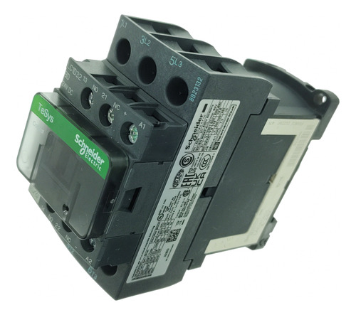 Contactor 32amp Trifasico Schneider Lc1d32bd Bobina 24 Vcd